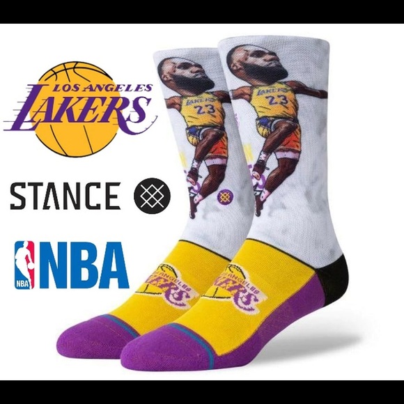 Stance Men NBA LA Lakers Lebron James Socks
